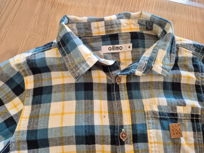 👔 Lot de 2 chemises – 4 ans Gémo Kiabi - photo numéro 4