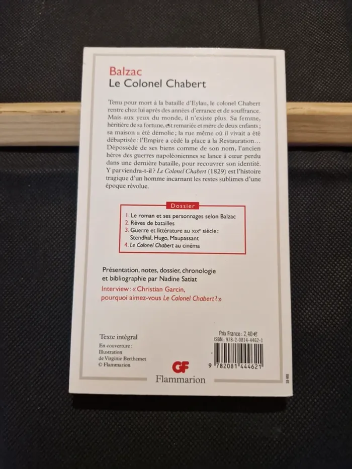 Le Colonel Chabert - Honoré de Balzac - photo numéro 5