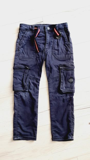 Vêtement garçon pantalon bleu foncé Orchestra 4 ans