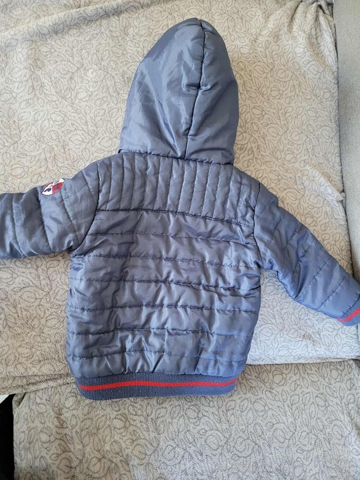 Manteau bleu enfant garçon 18 mois - photo numéro 3