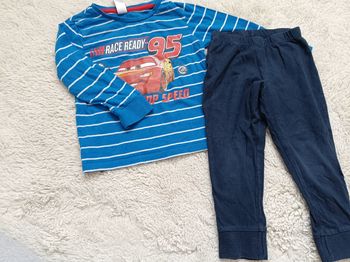 Pyjama 2 pieces cars 2 ans