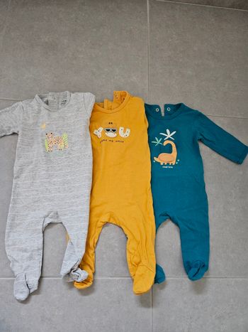 Lot pyjama coton 3M