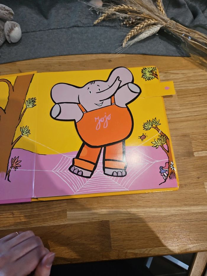 Livre animé un éléphant qui se balançait - photo numéro 2