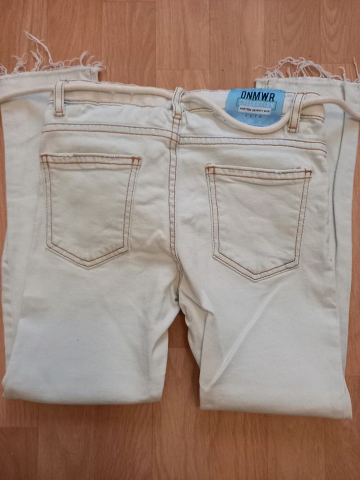 Jeans blanc zara - photo numéro 2