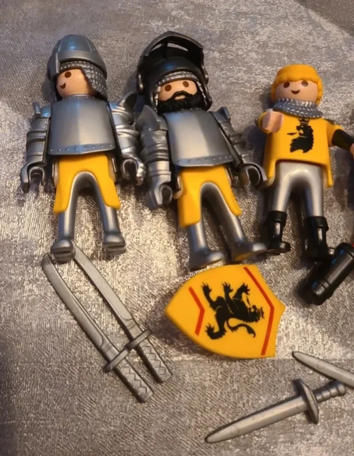 Lot chevaliers playmobil - photo numéro 2