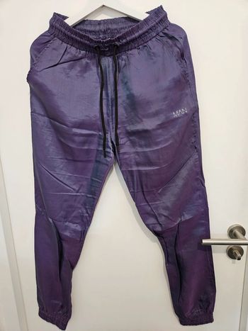 Pantalon survêtement boohoo man violet