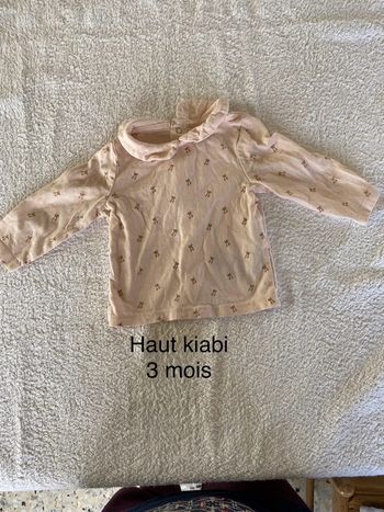 3 mois haut kiabi