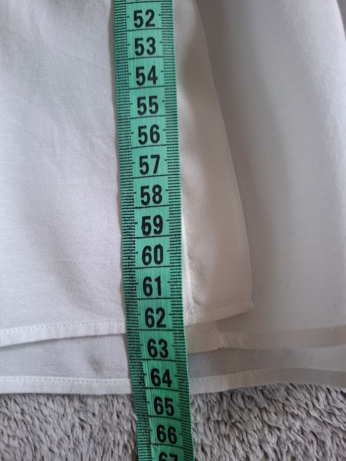 Blouse Massimo Dutti t.36-38 coton/soie quasi neuve, dimensions disponibles - photo numéro 7