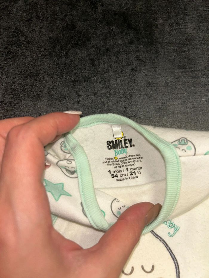 Pyjama bébé smileys - photo numéro 5