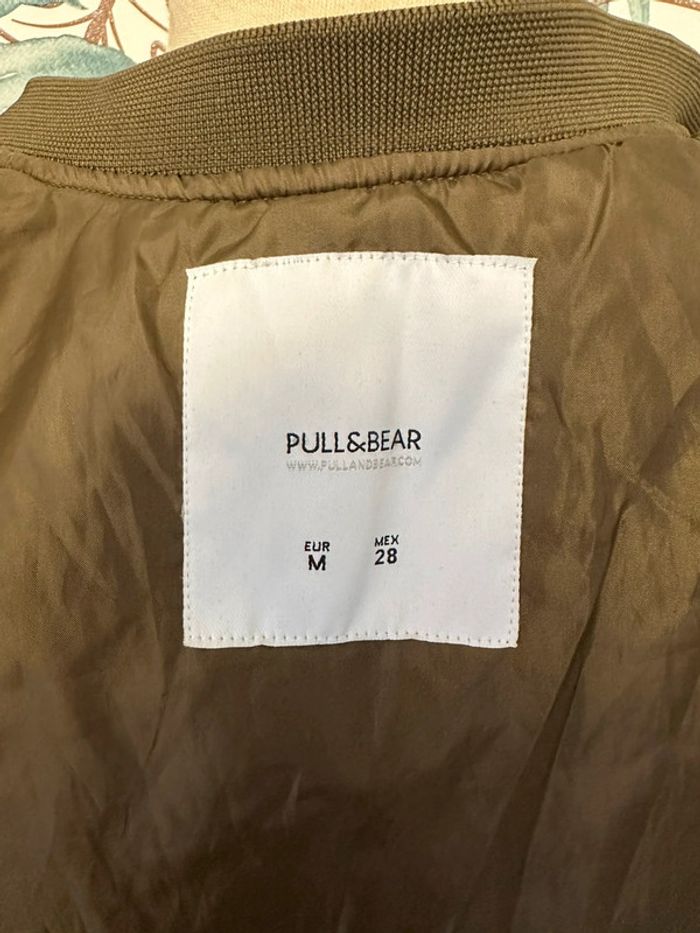 Bomber Pull&Bear kaki tM - photo numéro 4