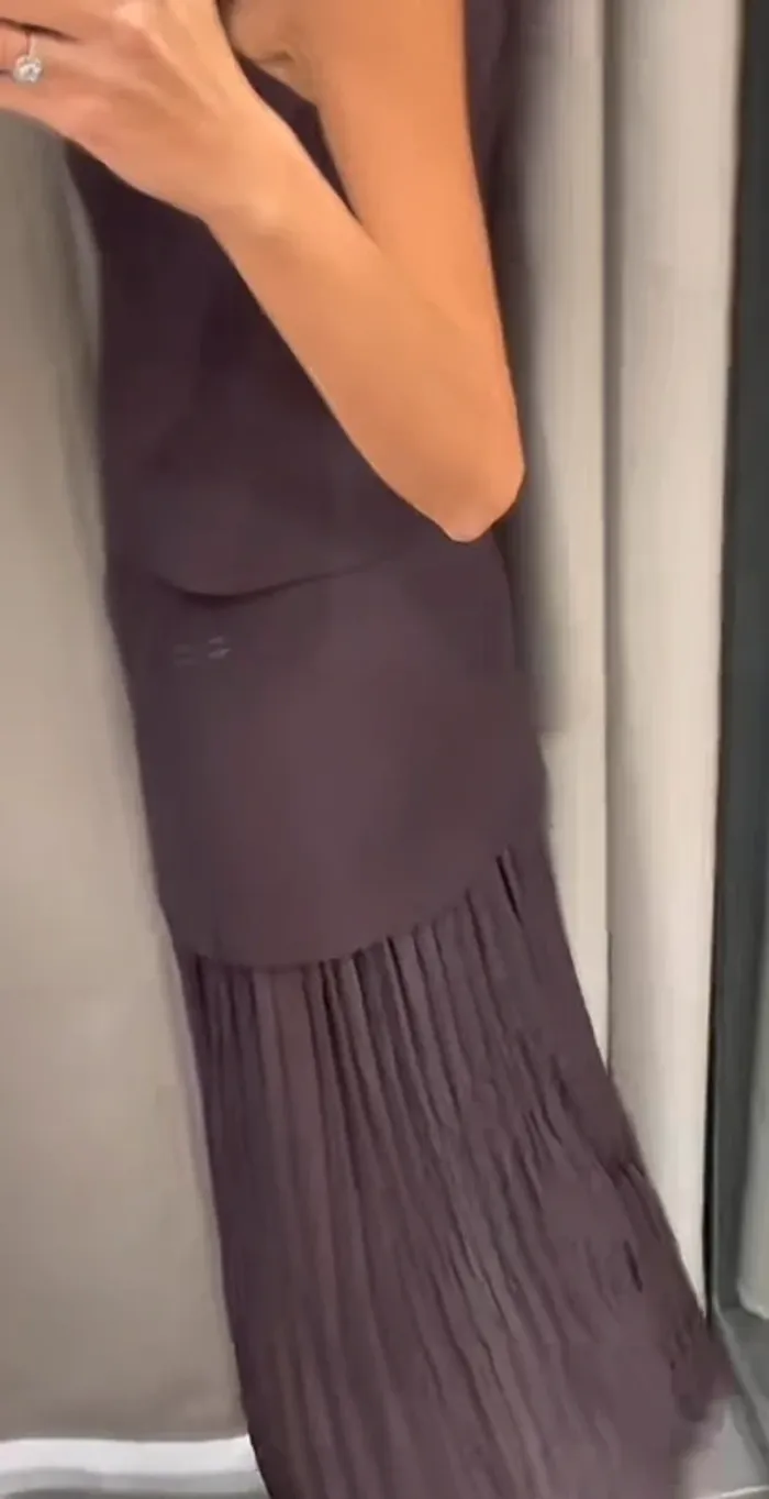 Magnifique, ensemble, jupe et pull Zara, taille XL - photo numéro 7