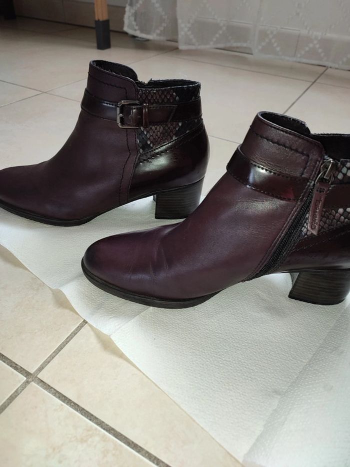 Bottines tamaris violine - photo numéro 5