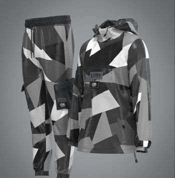 Ensemble camouflage gris vrunk