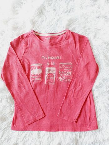 T shirt fuschia