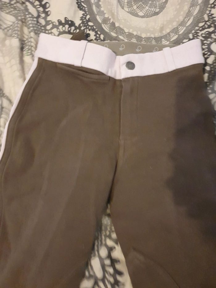 Pantalon équitation fouganza 8 ans - photo numéro 2