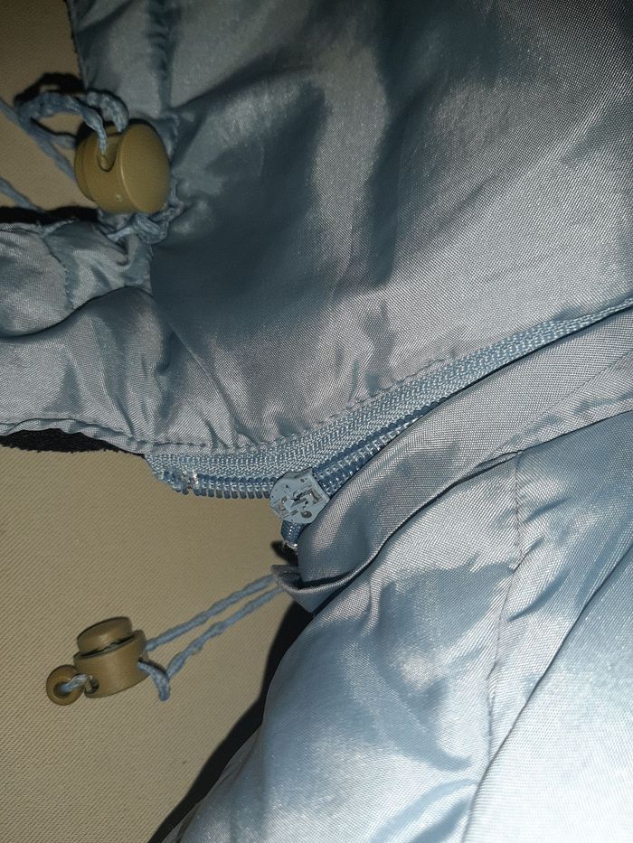 Doudoune chaude bleu clair fille - 3 ans - Kiss Melody - photo numéro 8