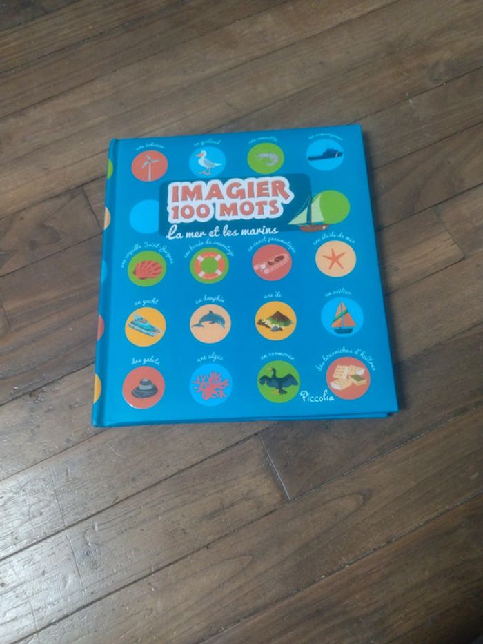Imagier 100 mots "la mer et les marins"