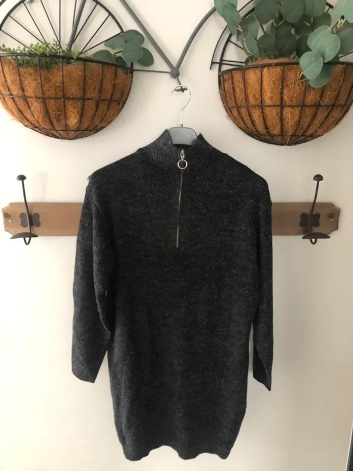 Robe pull anthracite Taille 42 neuve - photo numéro 2