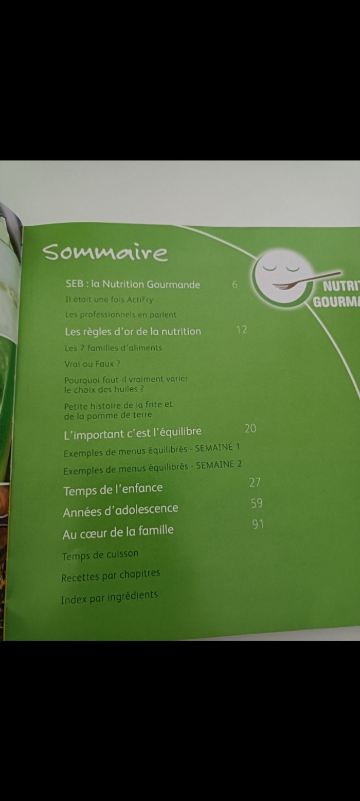 Livre « tous en cuisine » pour le ActiFry - photo numéro 5