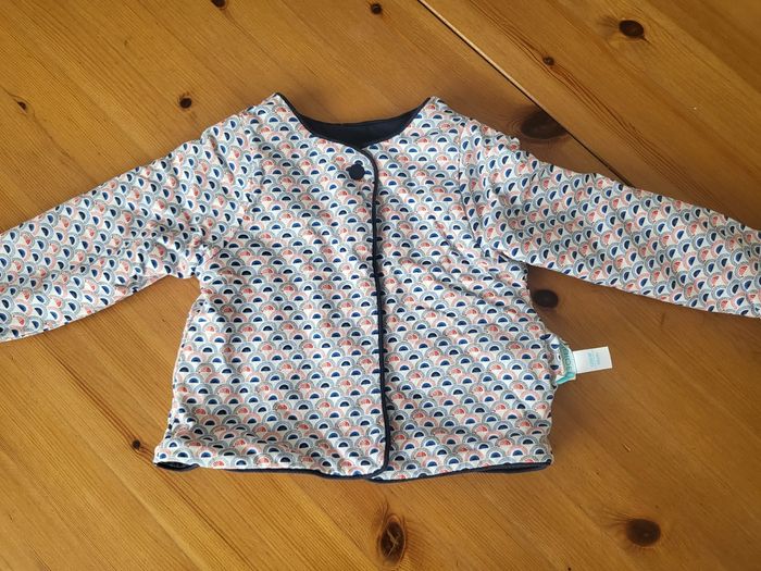 Gilet veste réversible obaibi 18 mois