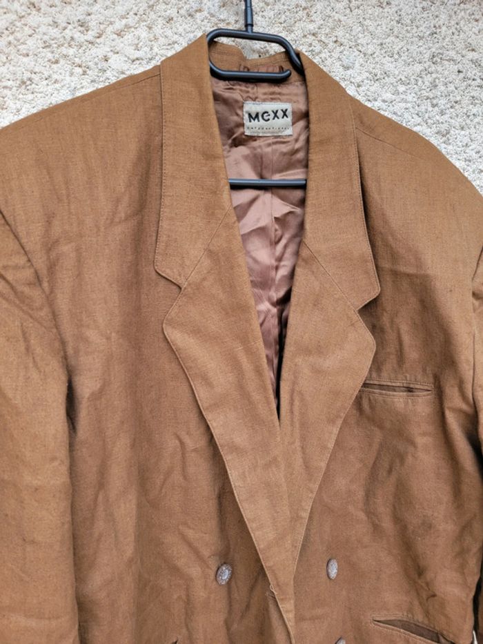 Blazer veste perfecto en lin habillé chic élégant old money - photo numéro 2