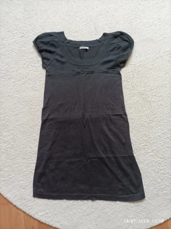 Robe noire rétro courte taille S