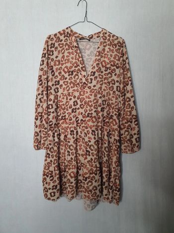 Robe léopard boohoo