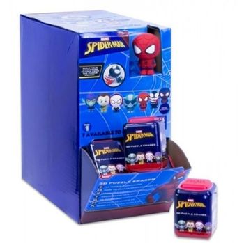 Lot de 3 gommes 3d spiderman