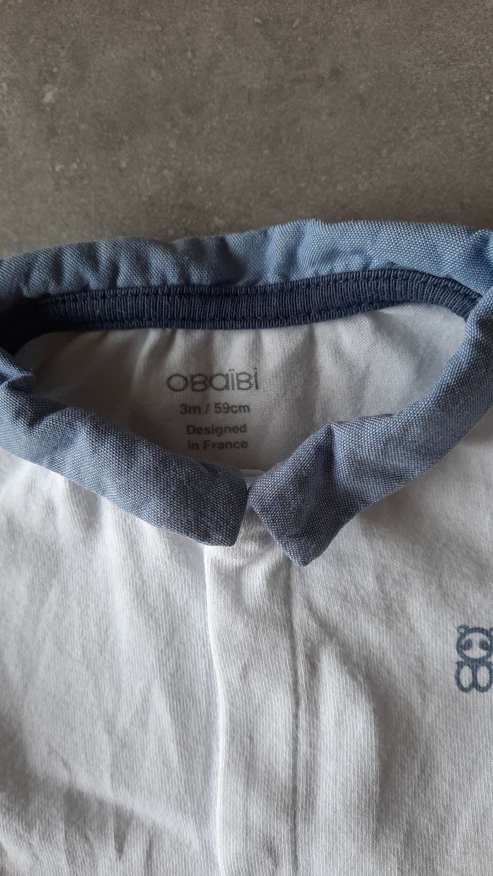 Jolie ensemble salopette 3 mois - photo numéro 6