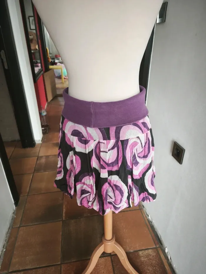 Jupe courte avec élastique bandeau - photo numéro 3