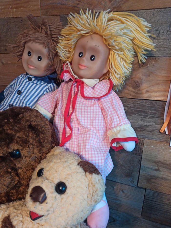 peluche bonne nuit les petits vintage tbe - photo numéro 5