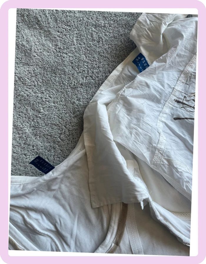 Ensemble OHDD – Gilet soie & débardeur assorti – Taille 44/46 - photo numéro 8