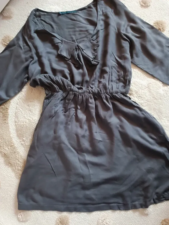 Robe Zara grise XL 42 - photo numéro 2