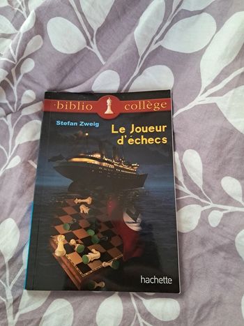 Livre le joueur d'échecs