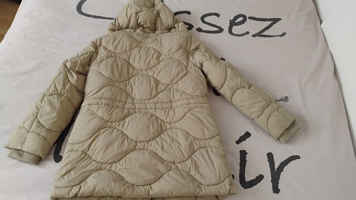 Manteau femme hiver beige T S - photo numéro 7