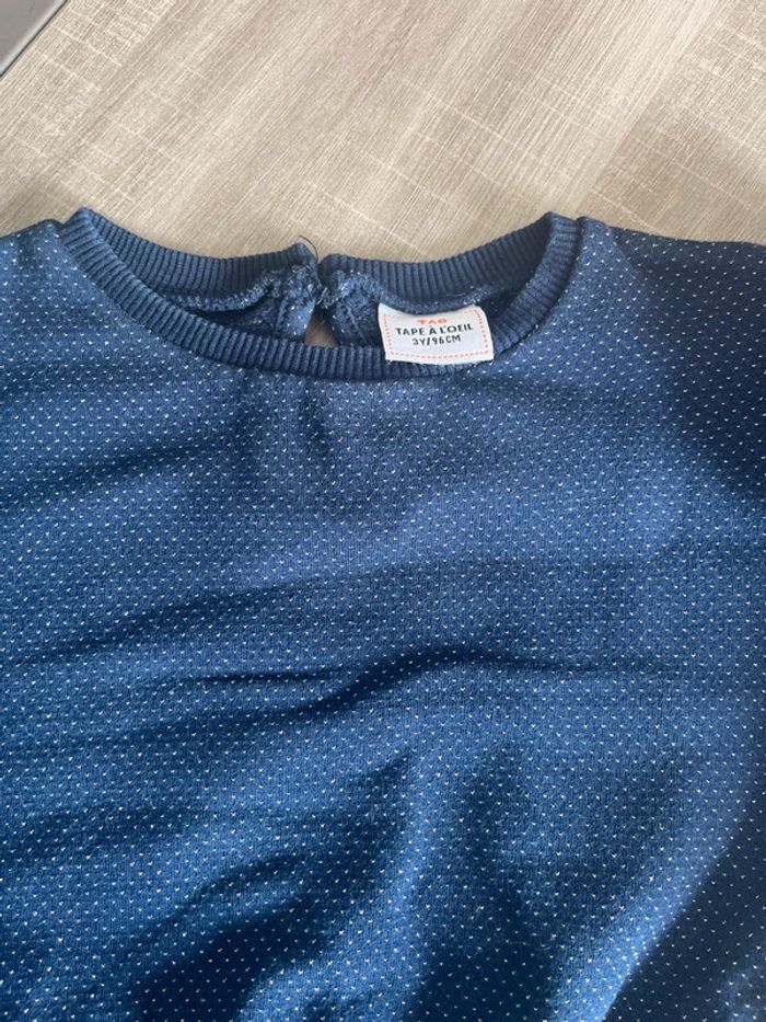 Robe fille manches longues 3 ans TAO - photo numéro 2