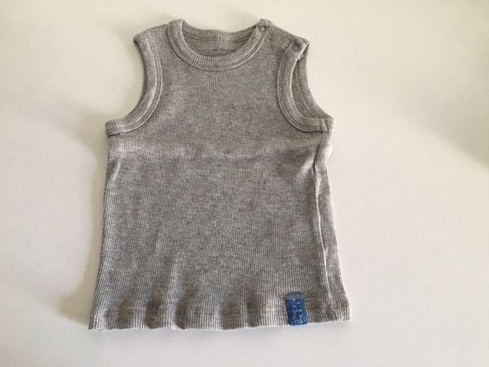 Débardeur gris Vertbaudet 9 mois