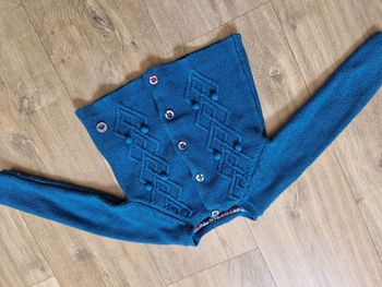 Gilet bleu sergent major 3 ans