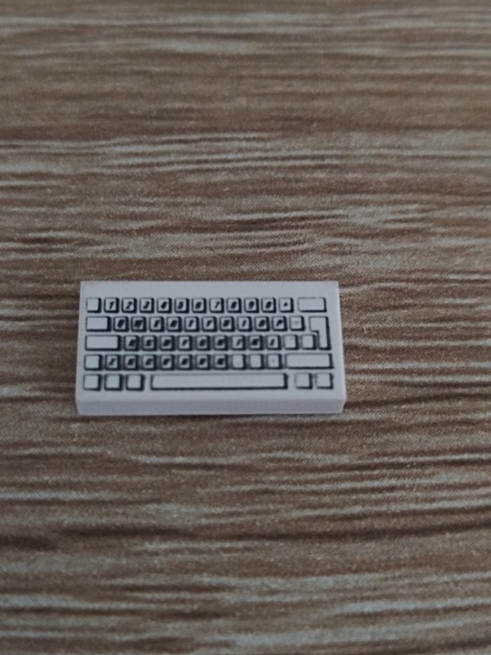Lego 7498 tuile clavier 2x1 - photo numéro 3