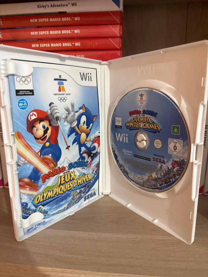Mario & sonic aux jeux olympiques d’hiver jeu Wii - photo numéro 2
