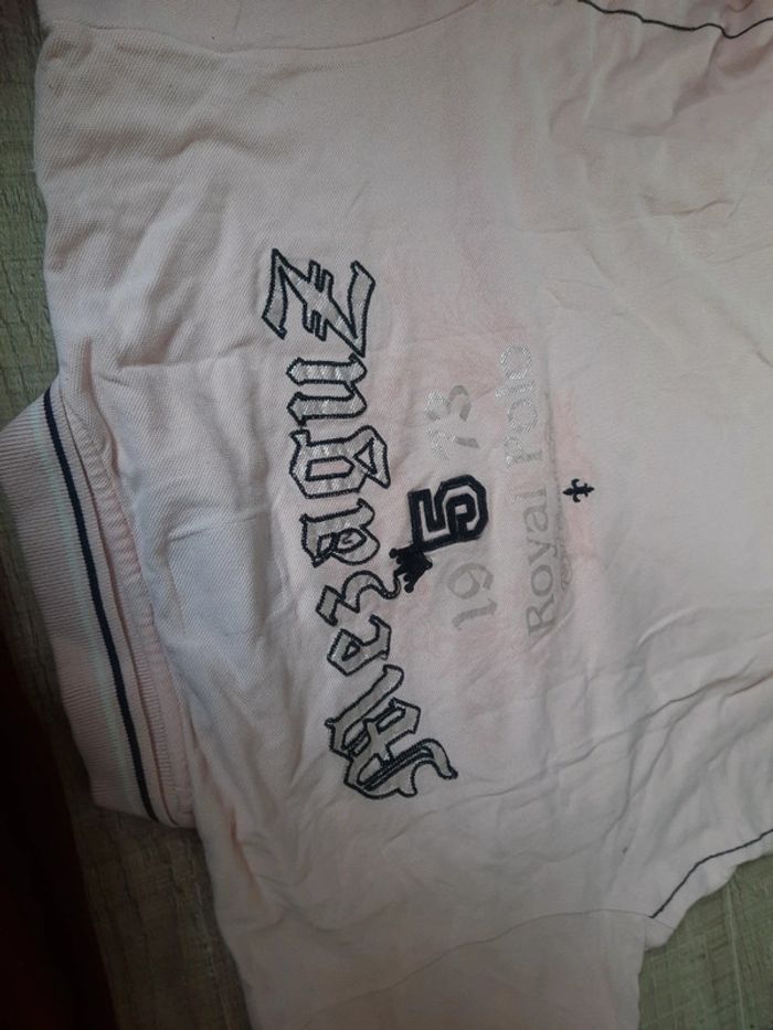 Polo homme rose claire - photo numéro 8