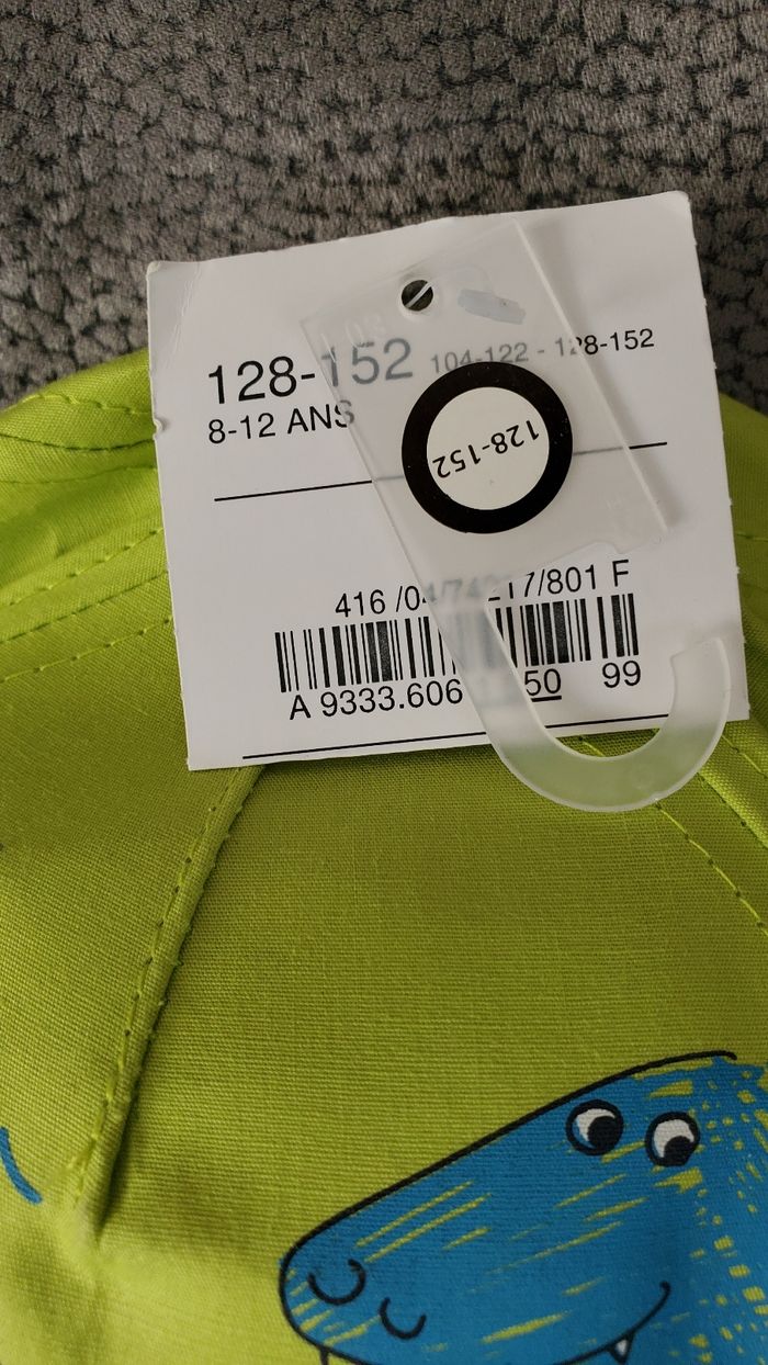 Casquette 8-12 ans - photo numéro 2