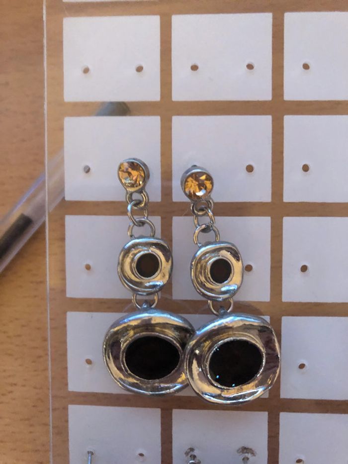 Lots de 6 paires boucles d'oreilles - photo numéro 3