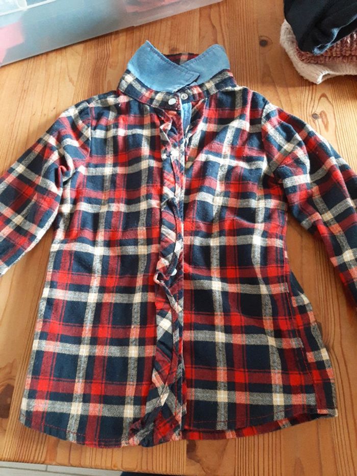 Chemise fille 4 ans