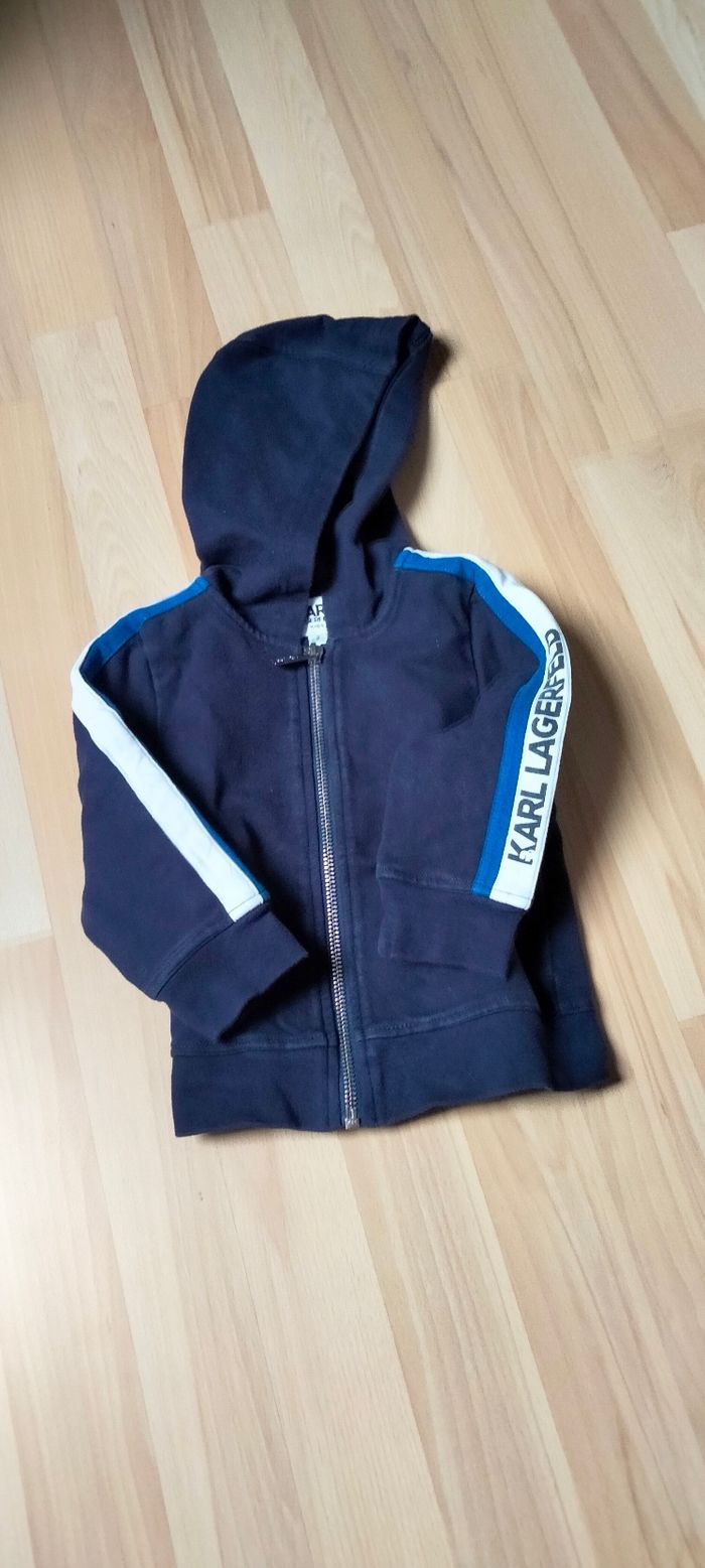 Sweat à capuche Karl Lagerfeld kids taille 2ans 86cm - photo numéro 2