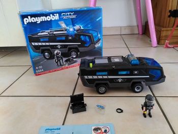 Camion forces spéciales playmobil