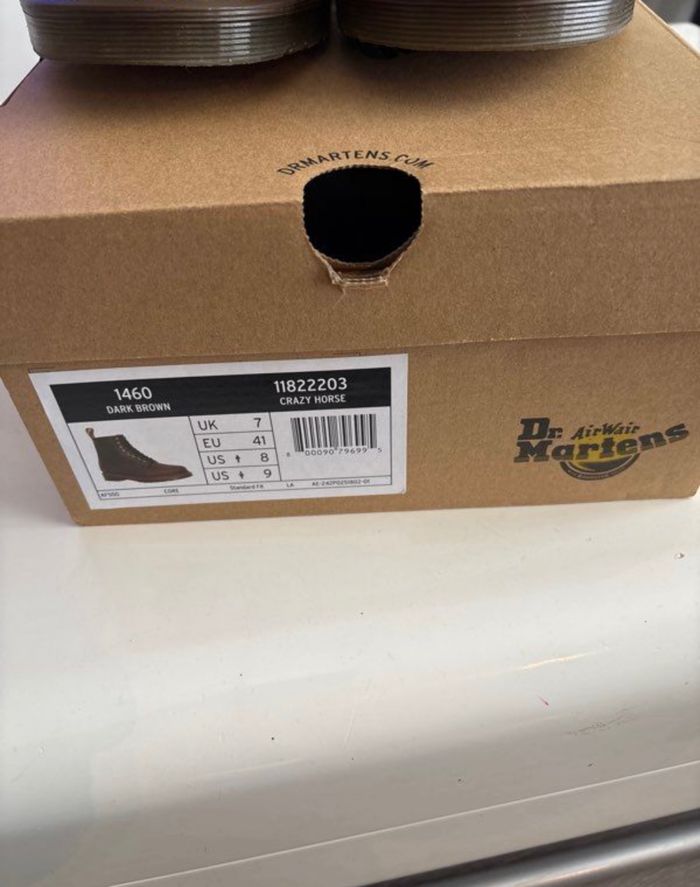Dr Martens 1460 pointure 41 dark brown - photo numéro 8