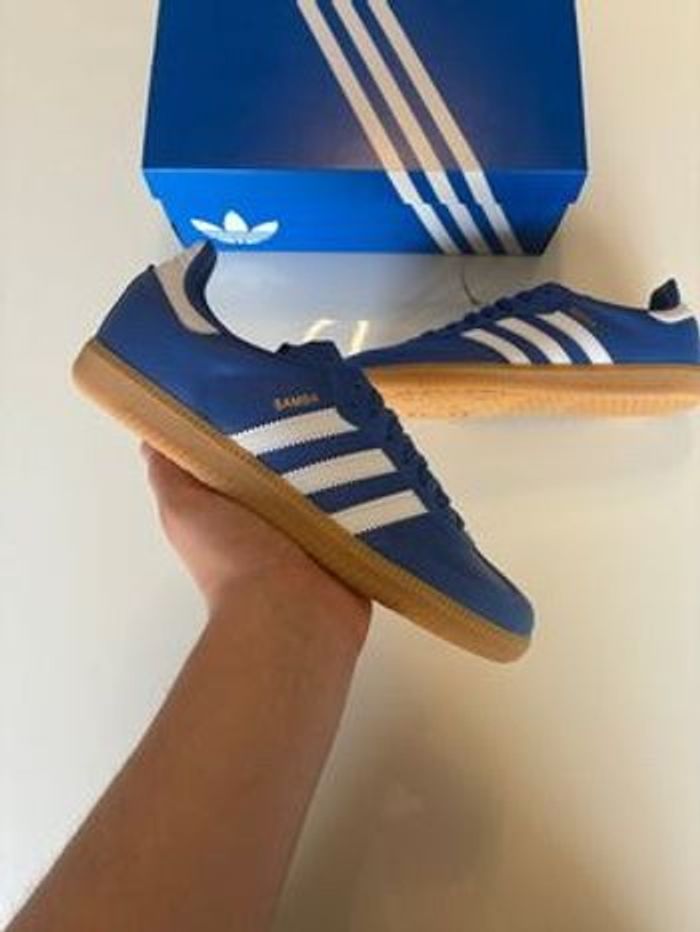 Adidas Samba J Blue - 38 - photo numéro 1