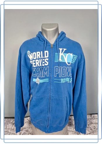 sweat a capuche full zip majestic   / Hoodie / homme bleu