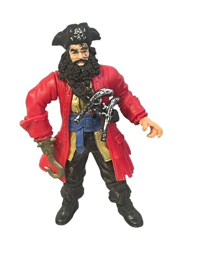 Figurine pirate barbe noire avec crochet Chap Mei - photo numéro 5